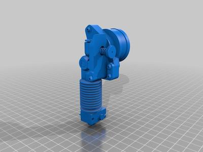 S3D-Extruder for XCR-V6 hotend
