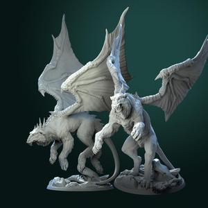 O'elle Dragon pre-supported 2 variants