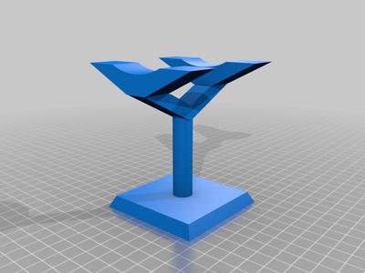 RC Plane Table Display Stand