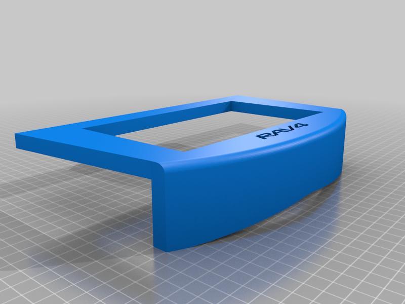 Toyota RAV4 2 DIN stereo adapter