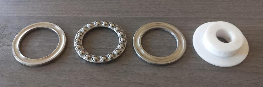 Skywatcher EQ5 AZ bearing modification