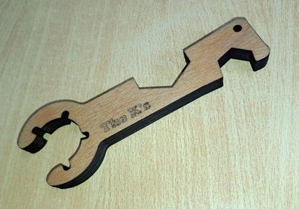 Gasflaschenschlüssel EU für Lasercutter