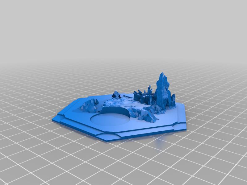 Lord of the Rings Catan_Minas Morgul_Clay