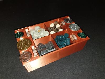 Scythe Resources and Coin Organiser (realistic and metal)