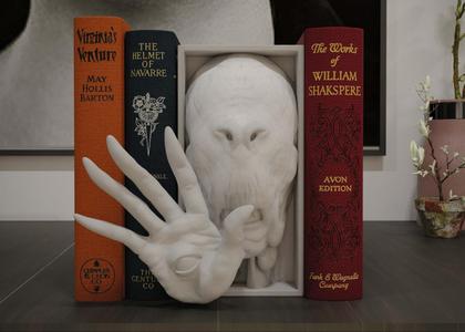 Pale man Book Nook and Wall Mount