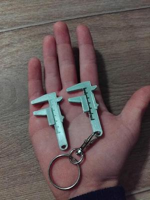 Caliper keychain   