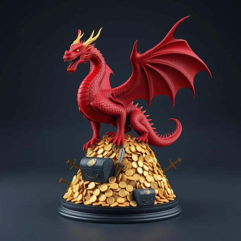 Dragon statue "Draken"   