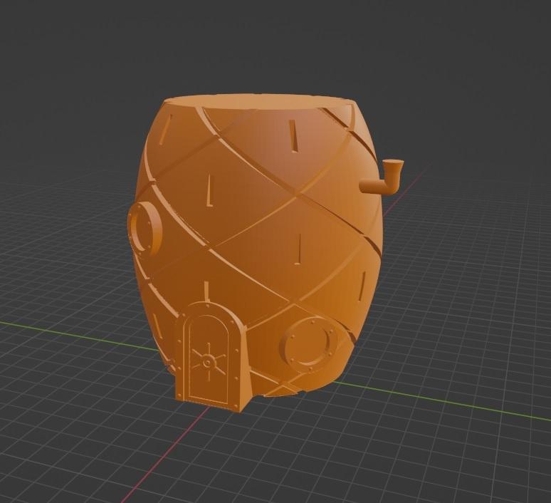 SpongeBob House Revolution Pot