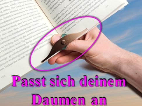 Flexible Ergonomic Fidget Book Page Holder
