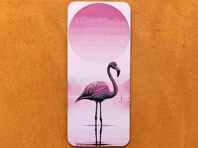 Flamingo Bookmark Hueforge