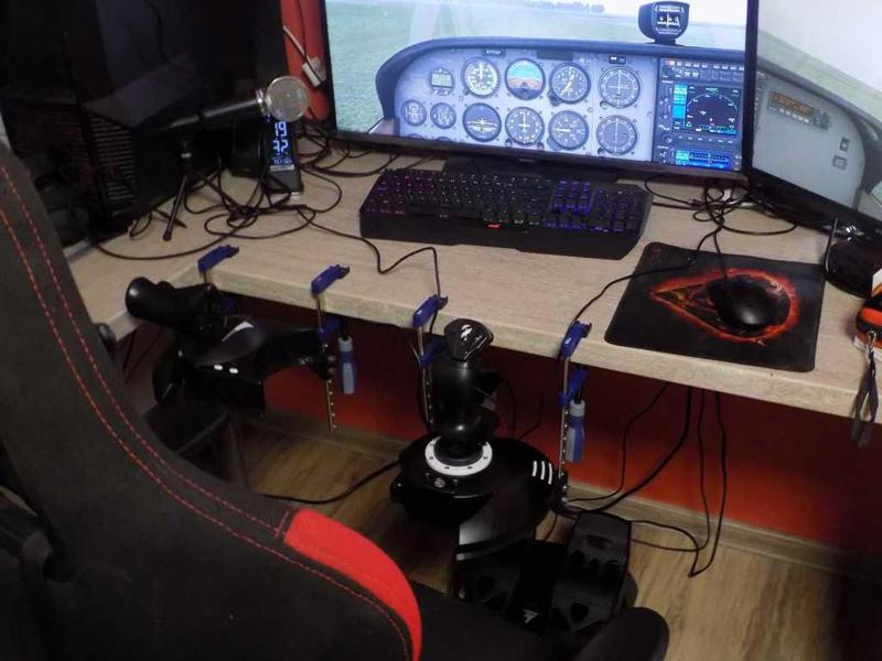 Thrustmaster T-FLIGHT HOTAS ONE Clamp mount