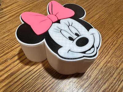 Minnie Mouse Box and Lid Remix - Added Notch   