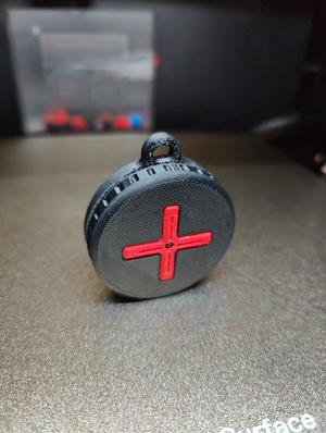 Keychain pill box   