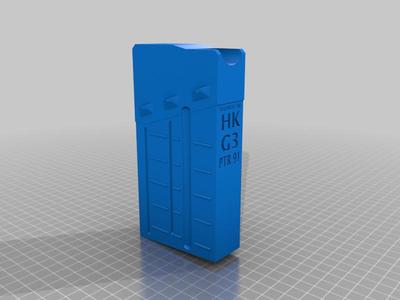 HK G3 PTR19 20 Rounds Magazine/ Vise Block