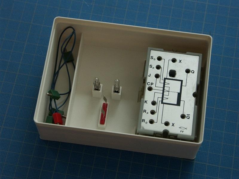 Fischertechnik Boxes for Electronic Building Blocks ("Silberlinge")