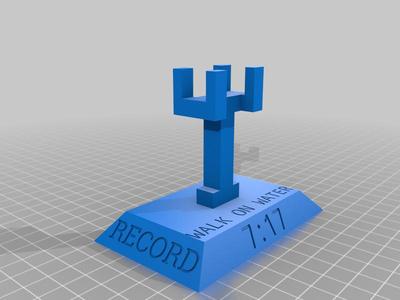 Walk On Water Record Trophy