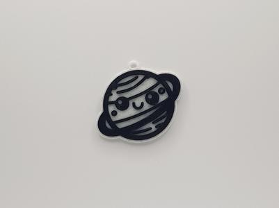 Cute Planet Keychain