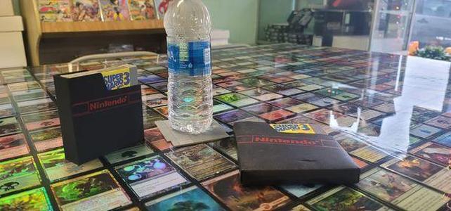 NES Cartridge Coaster Holder
