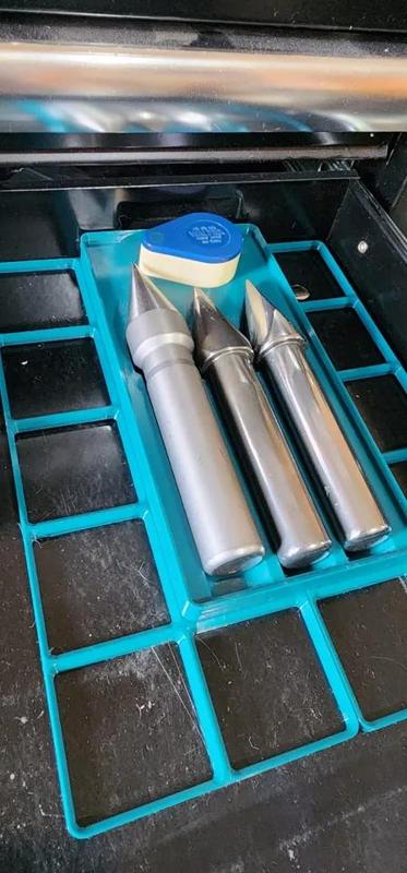 Gridfinity jewelry bezel and loupe   