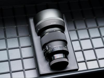 Gridfinity Sigma 85mm f1.4 Mark I Lens Display