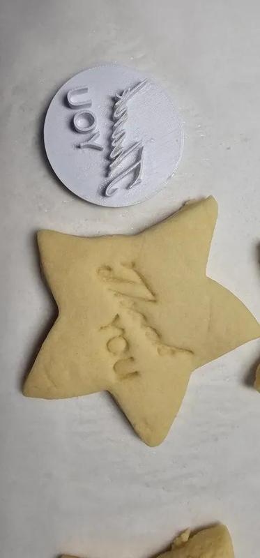 Thank you cookie stamp   