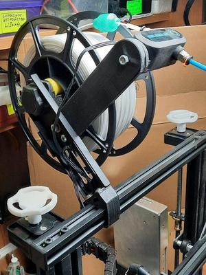 Ender 3 filament holder with BTT SFS V1.0 adapter