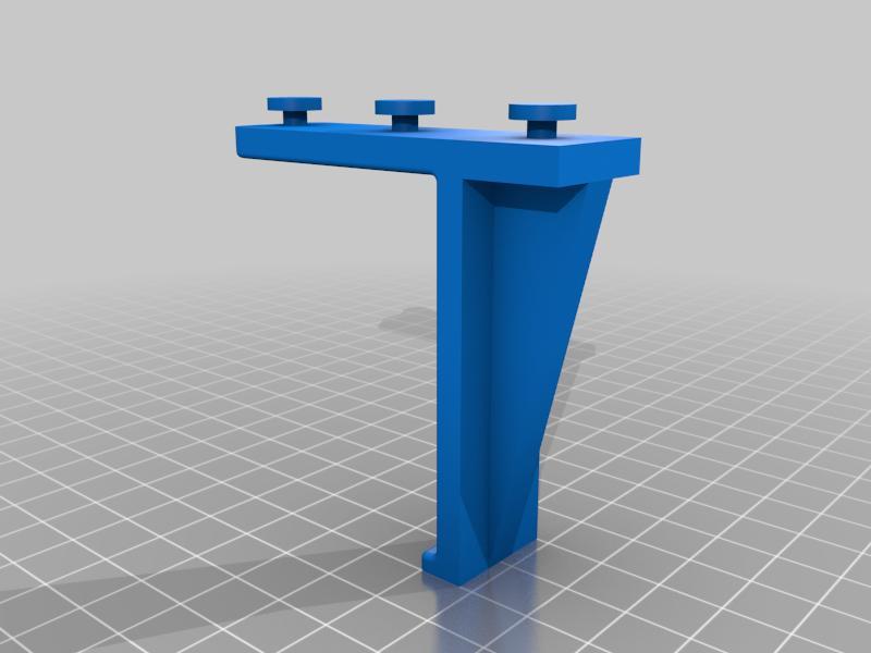 Perforated gunwall airsoft gun holder 