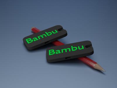 Flat Bambu Pocket Whistle