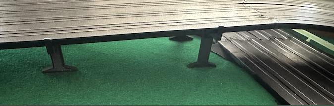 HO Slot Car Track Supports