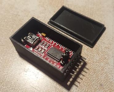 FTDI UART USB-TTL Serial converter box casing