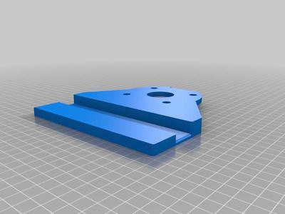 Trim router guide to makita rail