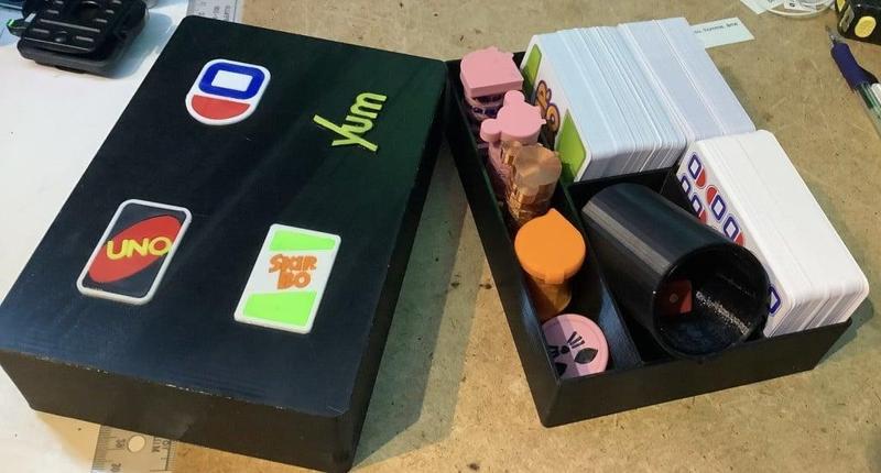 Travel game box