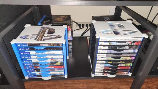 PS4/5+Xbox Modular Game Case Display