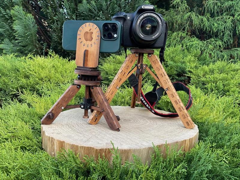 Small Wooden Tripod