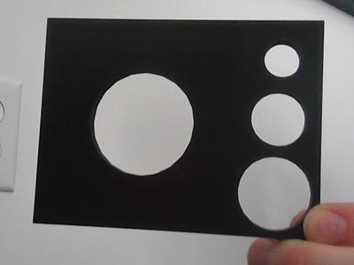 Perfect circle stencil
