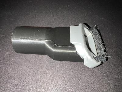 Black+Decker Cordless Vacuum Attachments to Round Vacuum
