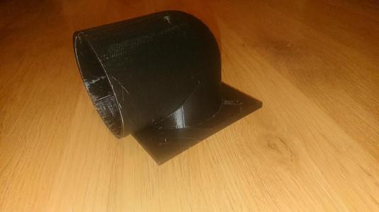 3 inch duct 90 degree mount for snapmaker enclosure exhaust