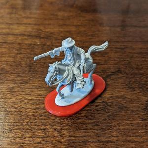 25mm x 50mm Cavalry Miniature Round Pill Base 