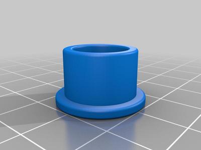 Flanged Bushing 11.8mm ID, 16mm OD, 2mm Flange, 20mm? long