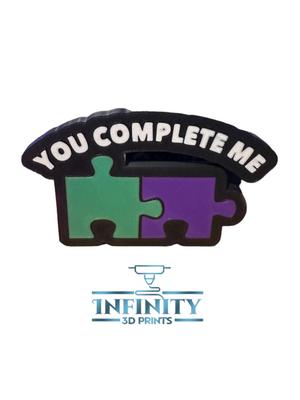 YOU COMPLETE ME DECORATION 