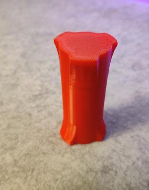 18650 Battery Case - ergonomic rounded grip