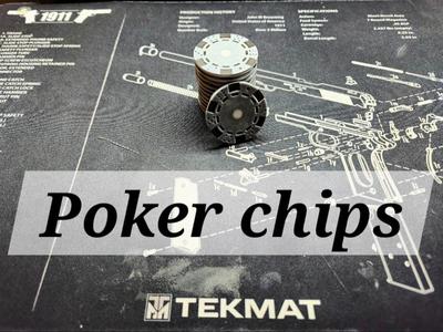 Magnetic poker chips (no AMS)