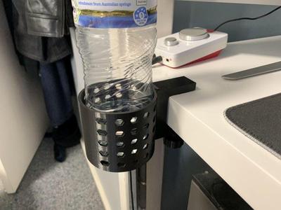 Desk Edge Bottle Holder 2