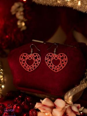 A thousand hearts earrings
