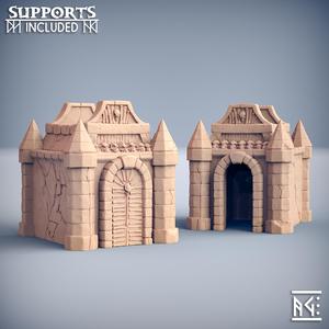 Mausoleum - Oldburg Fallen Ones Terrain Piece