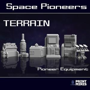 Space Colonisation Machines - Terrain - Space Pioneers Collection