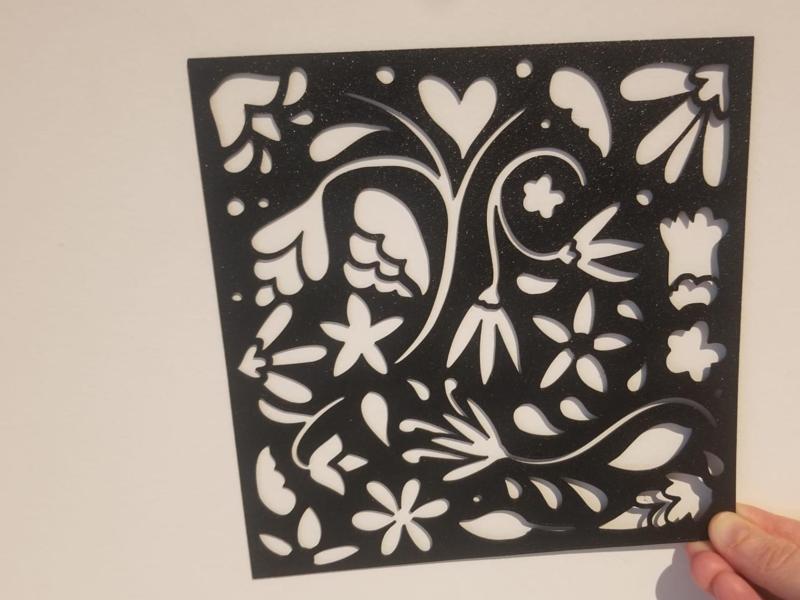 Flower Stencil for Crafts 2