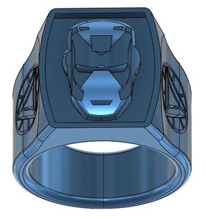 Ring Ironman Marvel Superheld 