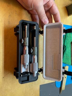 Micrometer 0-1" & 1-2" Box