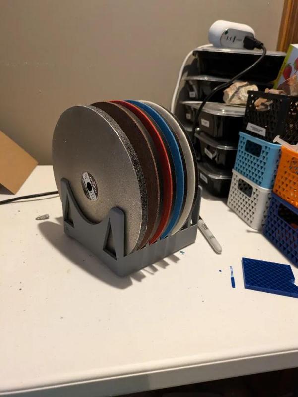 Lapidary Disc Holder (8 inch)   